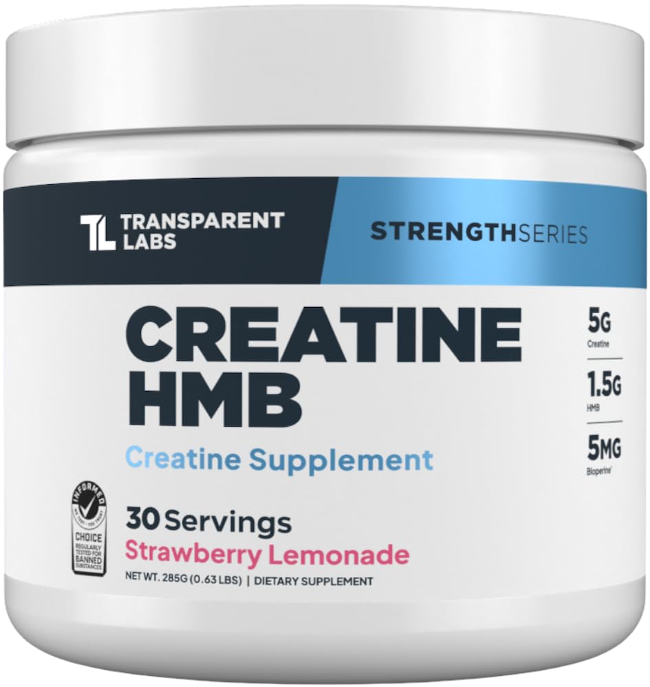 Creatine HMB by Transparent Labs - Enhanced Strength

