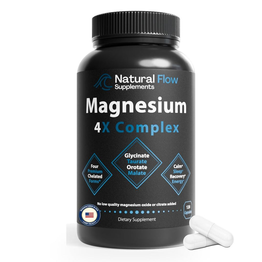 Natural Flow Magnesium Complex | Mineral Support

