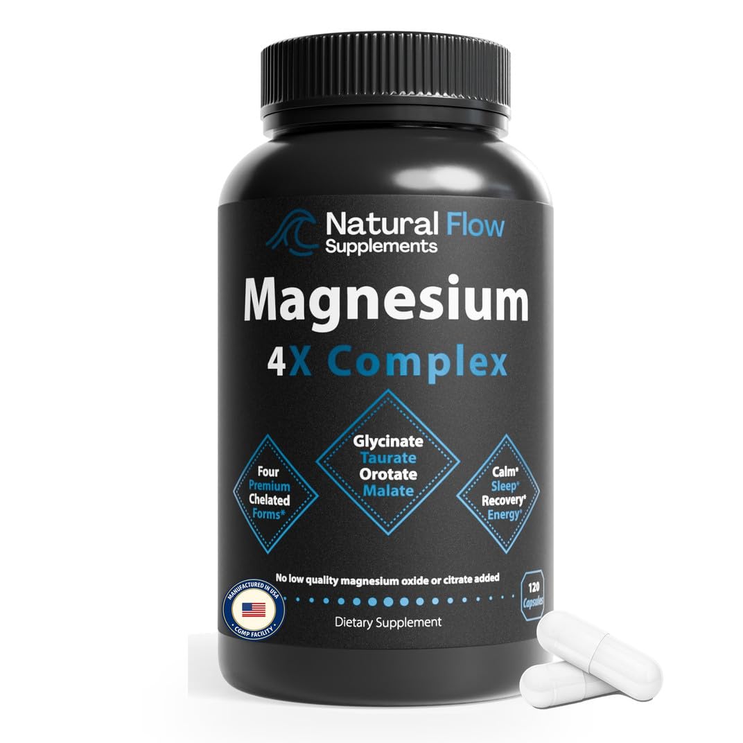 Natural Flow Magnesium Complex | Mineral Support


