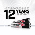 Energizer MAX Alkaline Batteries Long-Lasting Power

