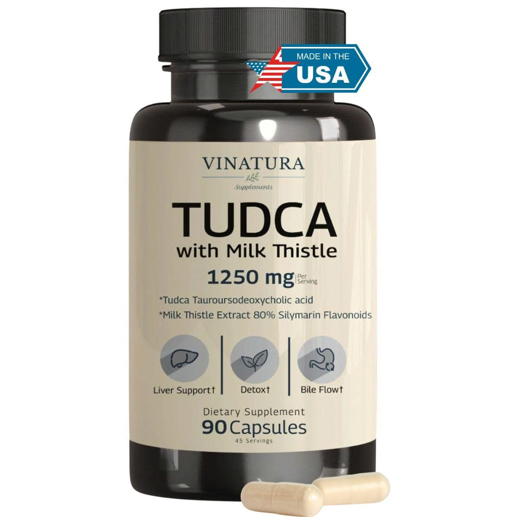 VINATURA Tudca Milk Thistle Liver Support


