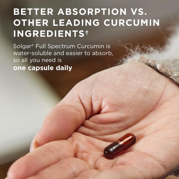 Solgar Full Spectrum Curcumin Enhanced Bioavailability

