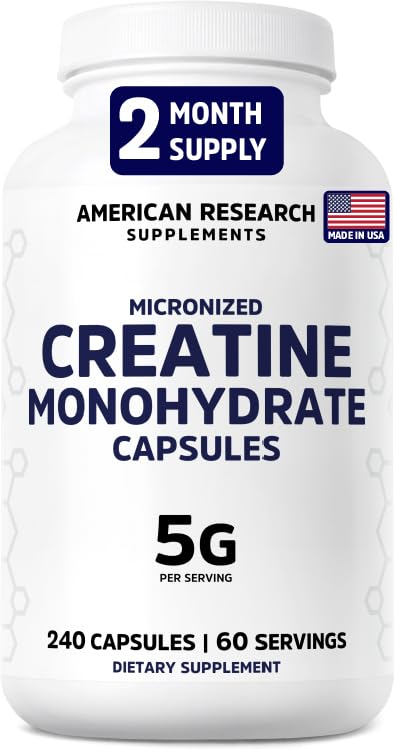 Creatine Monohydrate Micronized Supplement

