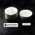 Portawipes Compressed Coin Tissues Soft Odor-Free Wipes

