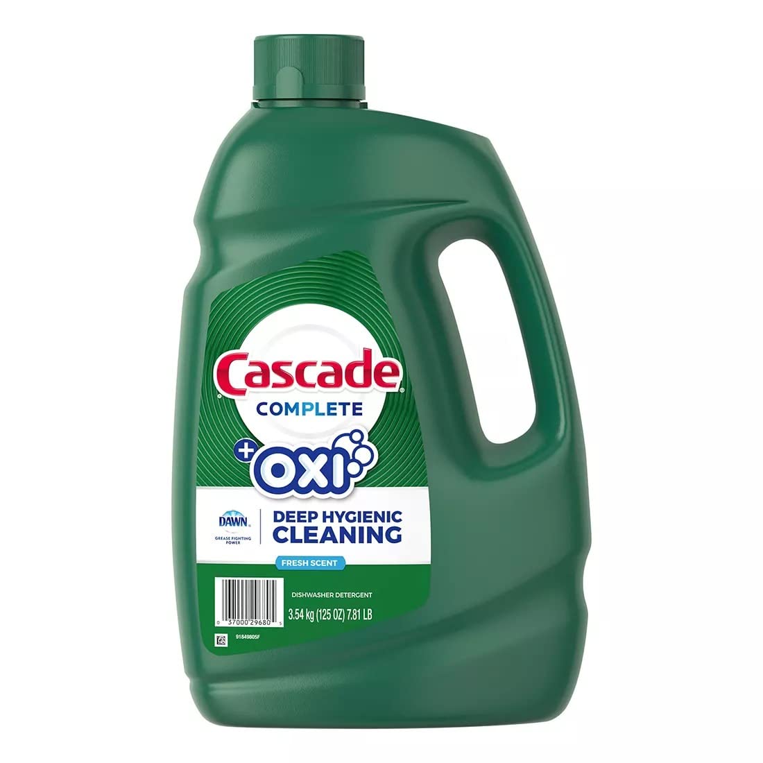 Cascade Complete +Oxi Gel Dishwashing Detergent, Fresh Scent