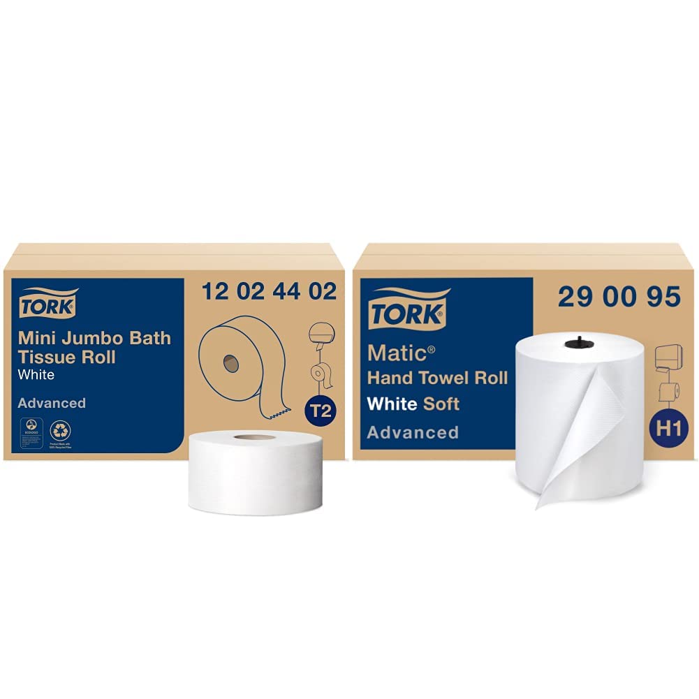 Tork Mini Jumbo Toilet Paper Roll for Commercial Restrooms