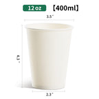 RACETOP Disposable Coffee Cups - Hot Paper Cups

