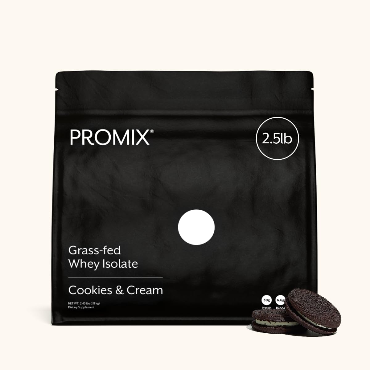 Promix Nutrition Grass-Fed Whey Protein Isolate Powder