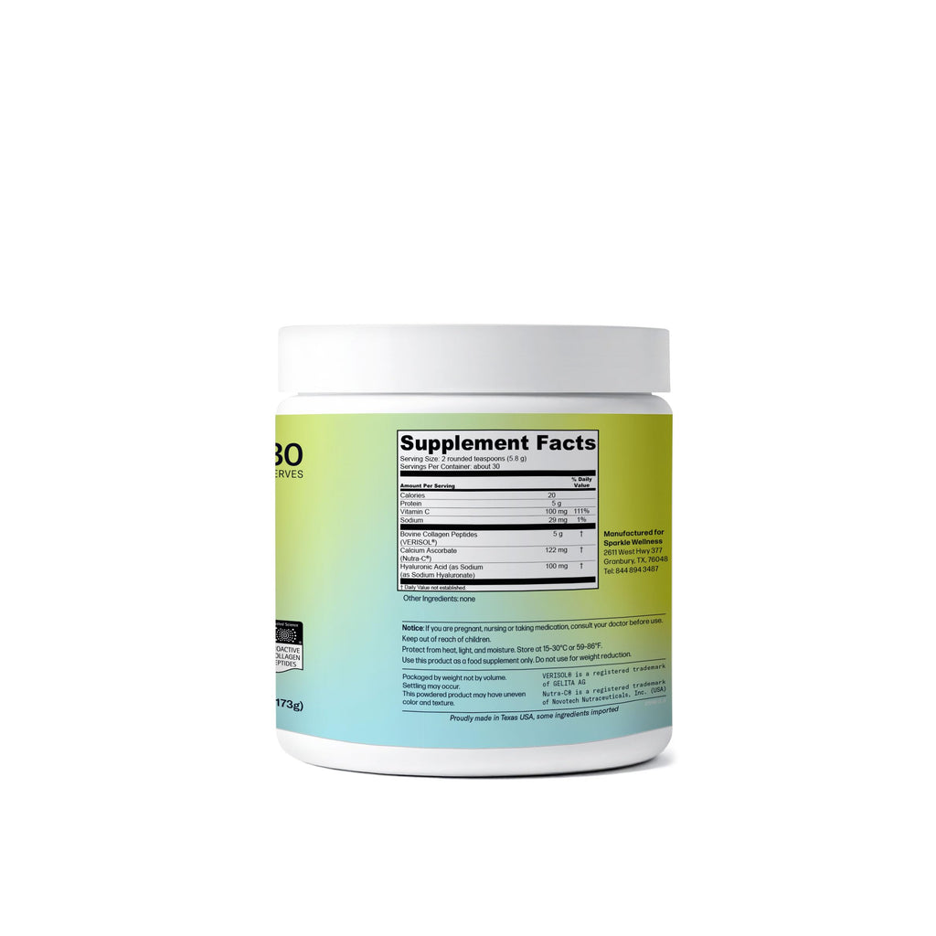 Sparkle Wellness VERISOL Collagen Peptides with Vitamin C

