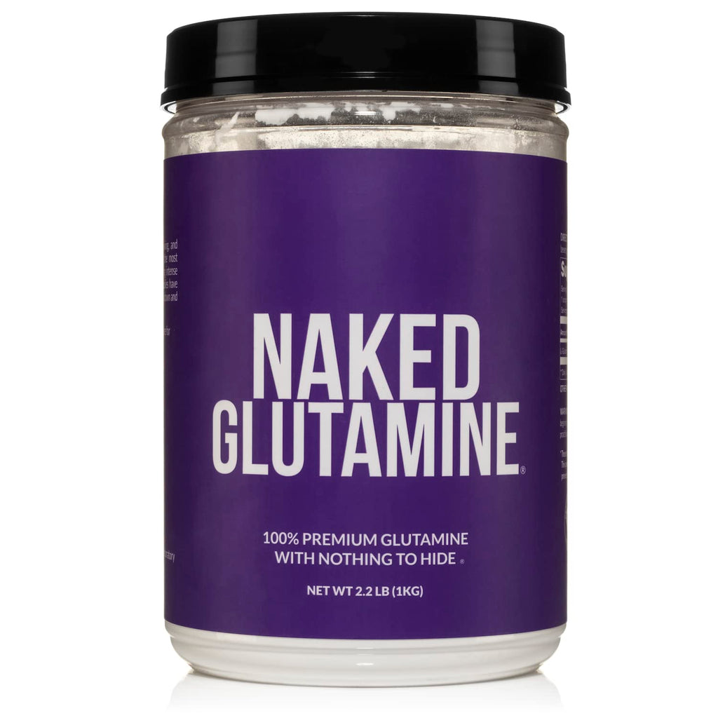 Naked Nutrition L-Glutamine Powder Pure Vegan Amino Acid

