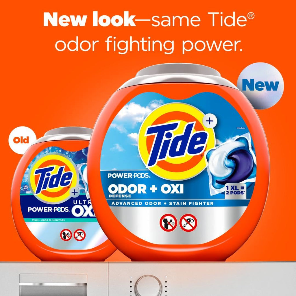 Tide Odor Defense + Oxi Pacs | Deep Clean

