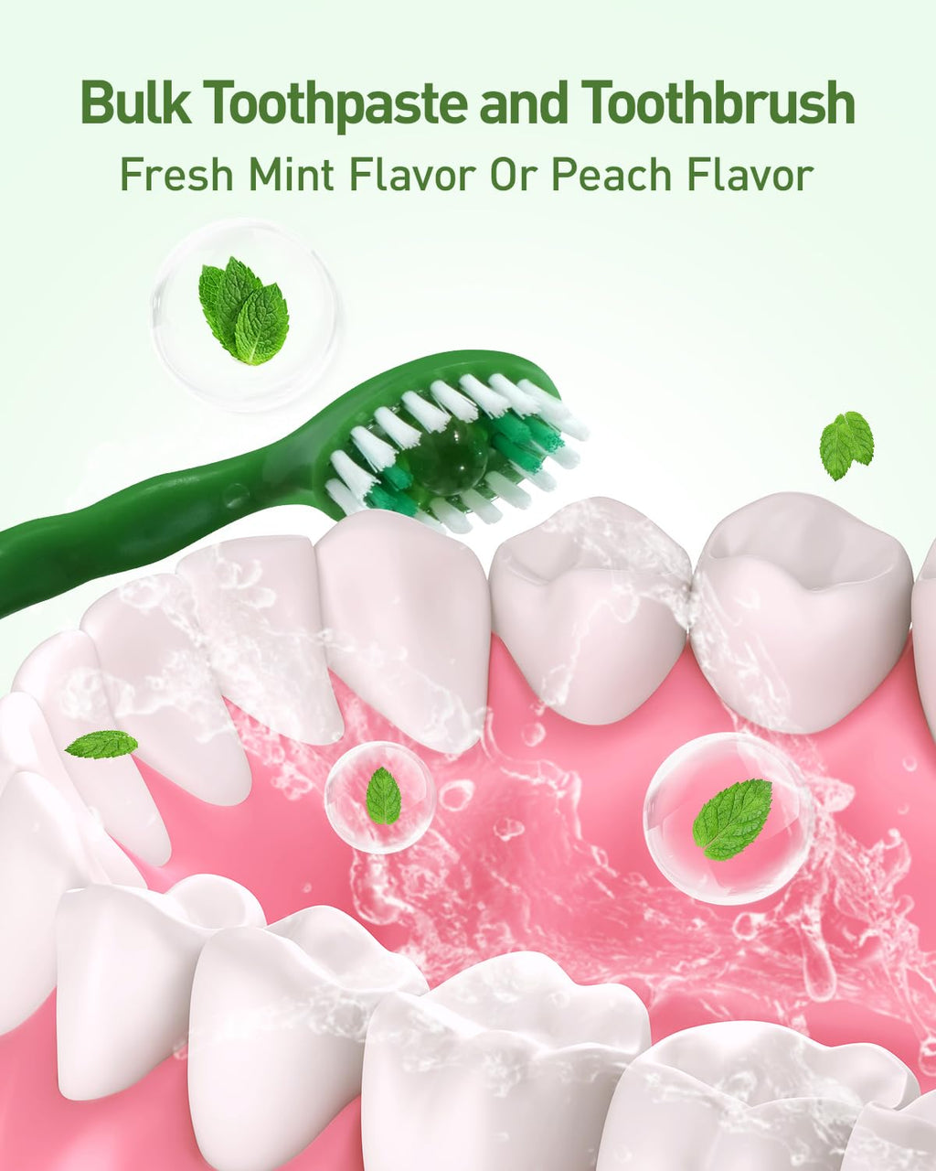 nicedae Toothbrush Disposable Travel Set | All-in-One


