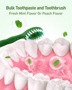 nicedae Toothbrush Disposable Travel Set | All-in-One

