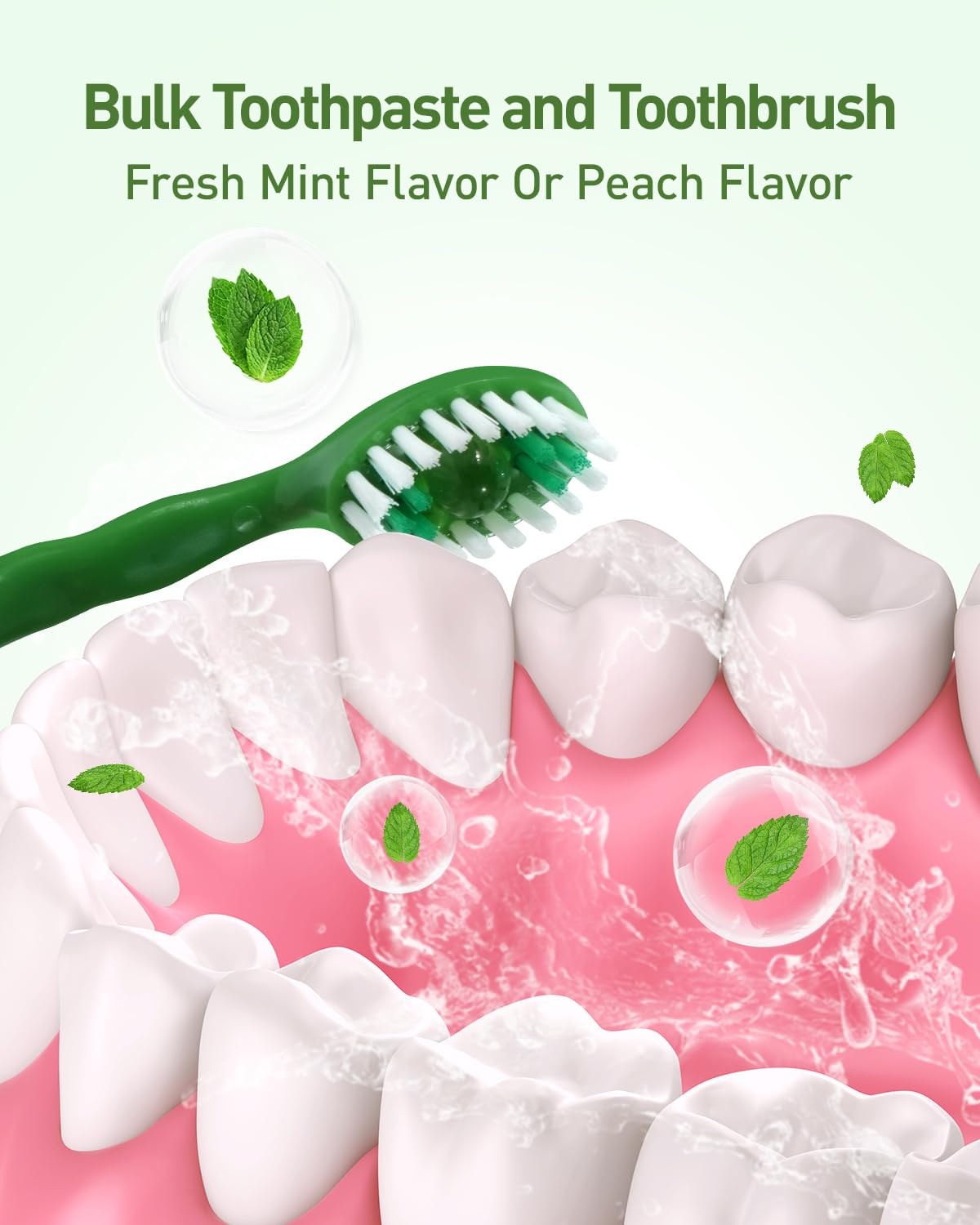 nicedae Toothbrush Disposable Travel Set | All-in-One

