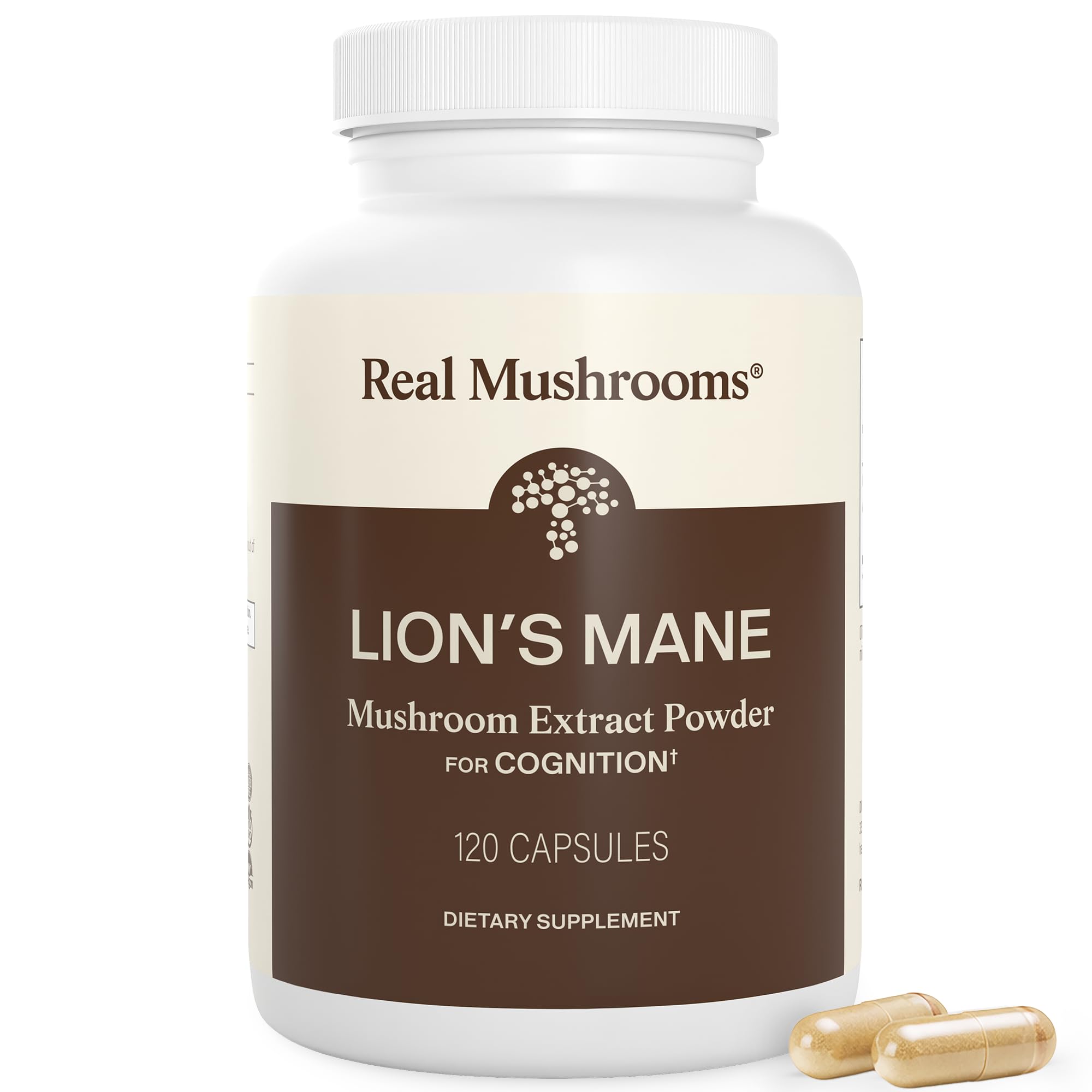 Real Mushrooms Lion's Mane Cognition Brain Support

