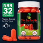 Ear Buddy Premium Soft Foam Ear Plugs for Sleep | Protection

