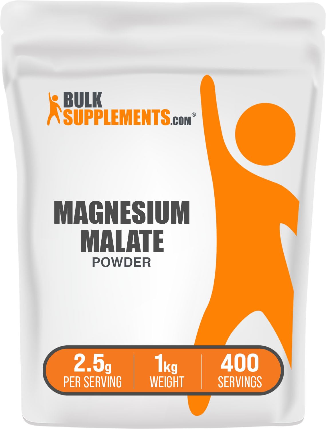 BulkSupplements Magnesium Malate Powder – Unflavored, Gluten Free