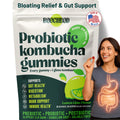 BoochBod Probiotic Kombucha Gummies for Gut Health