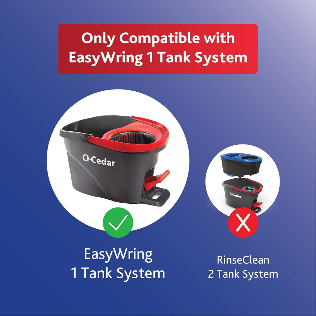 O-Cedar EasyWring Spin Mop Refills | Microfiber

