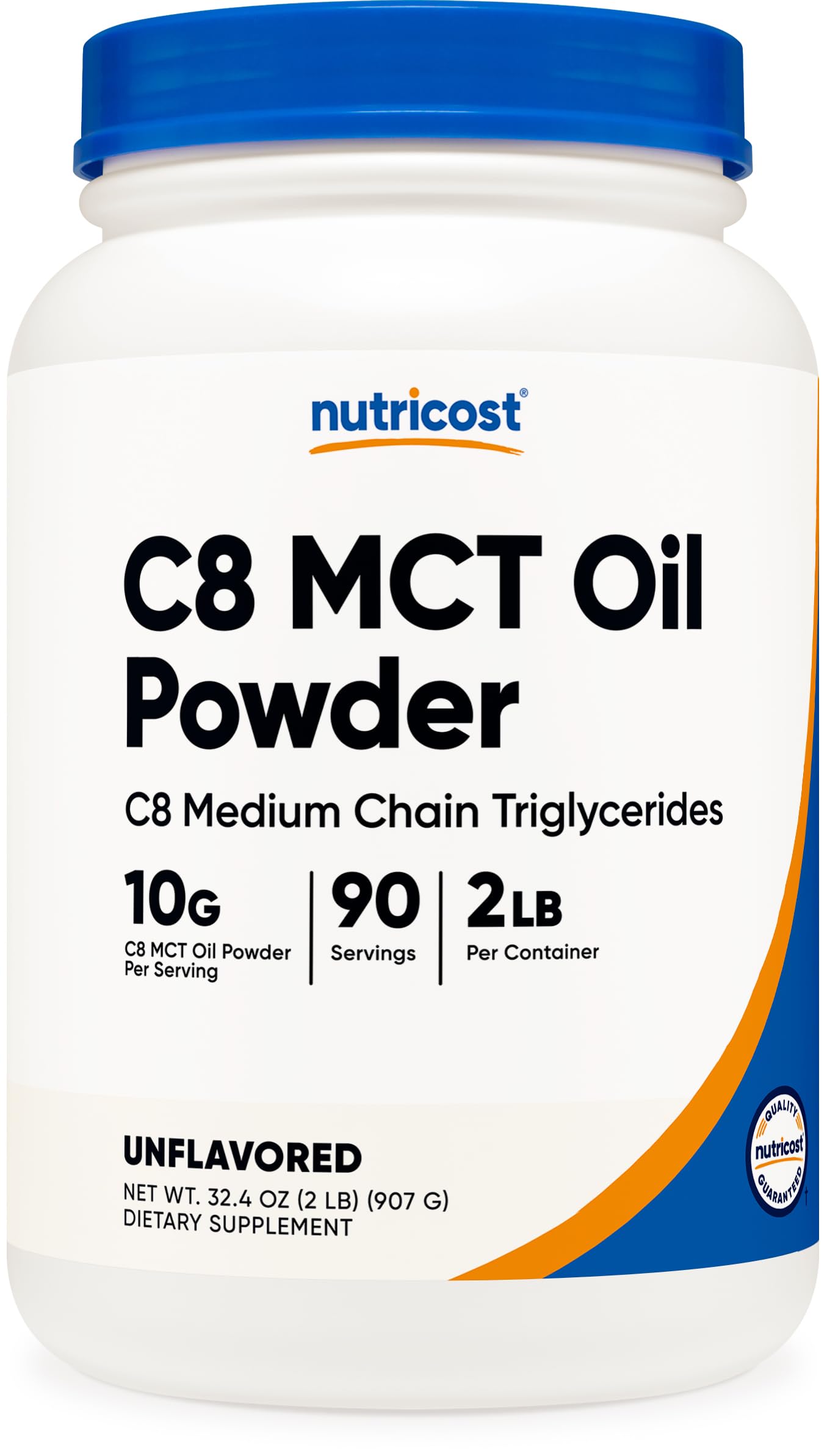 Nutricost C8 MCT Oil Powder 95% C8

