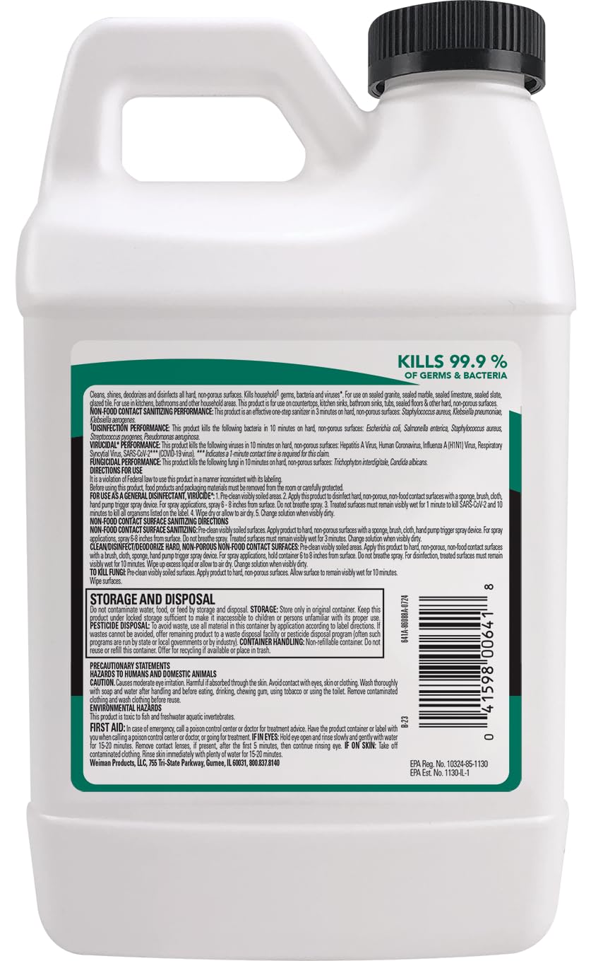Weiman Disinfecting Granite Daily Clean & Shine Refill


