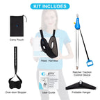 Cervical Neck Traction Device for Home Use | Portable

