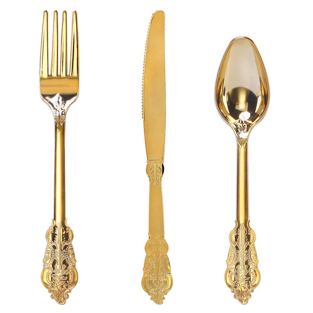 Plastic Disposable Cutlery Set - Heavy Duty