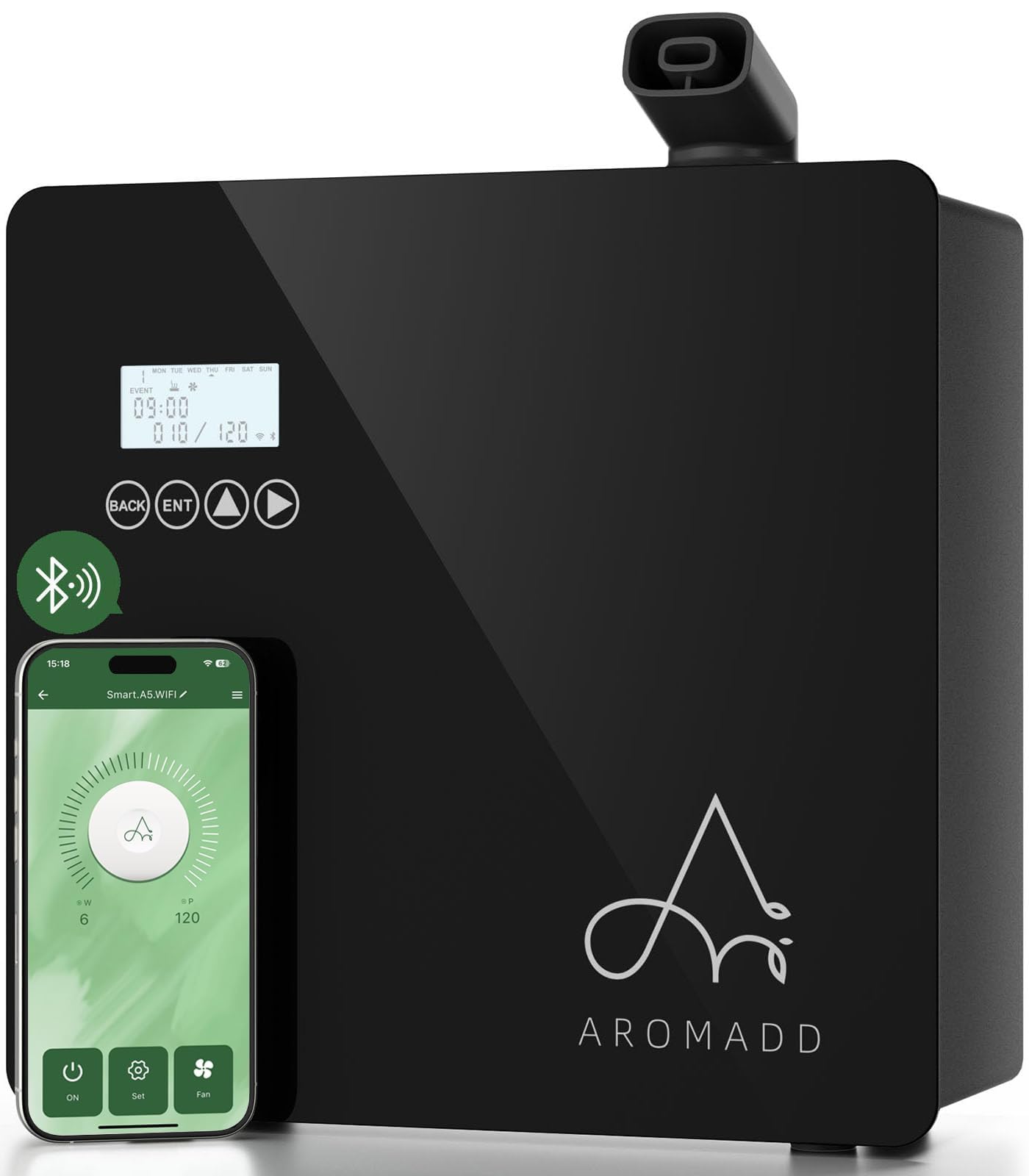 Aromadd HVAC Diffuser for Large Spaces, Waterless Diffusion