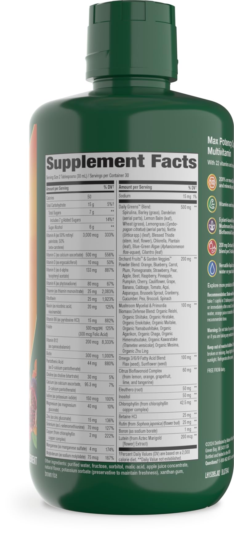Nature's Way Alive! Max Potency Liquid Multivitamin | Energy

