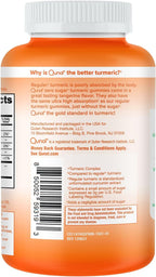 Qunol Zero Sugar Turmeric Gummies Curcumin | Joint Support

