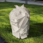 TYPLASTICS Clear Trash Can Liners - High Density

