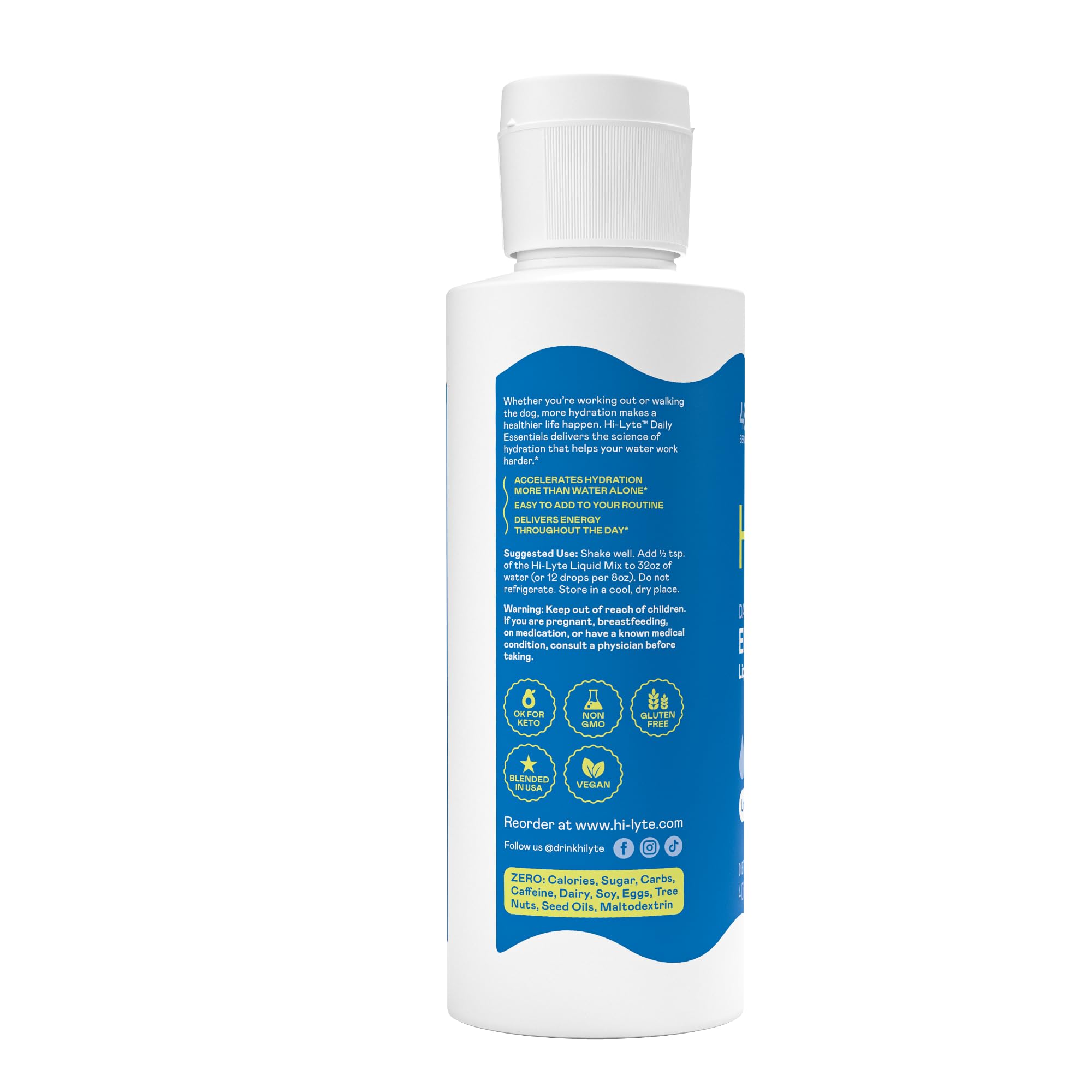 Hi-Lyte Electrolyte Drops Hydration Formula

