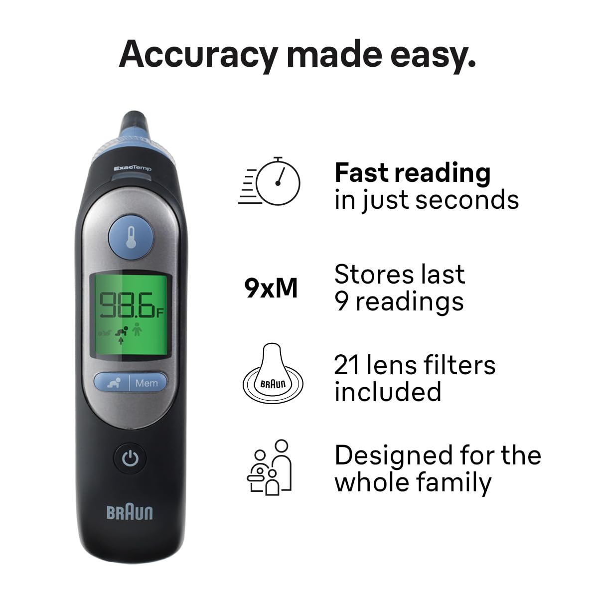 Braun Digital Ear Thermometer | Age Precision

