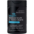 Sports Research Magnesium L-Threonate Capsules 2000mg Magtein for Brain Health