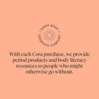 Cora Organic Cotton Feminine Care with Easy-Grip Applicator

