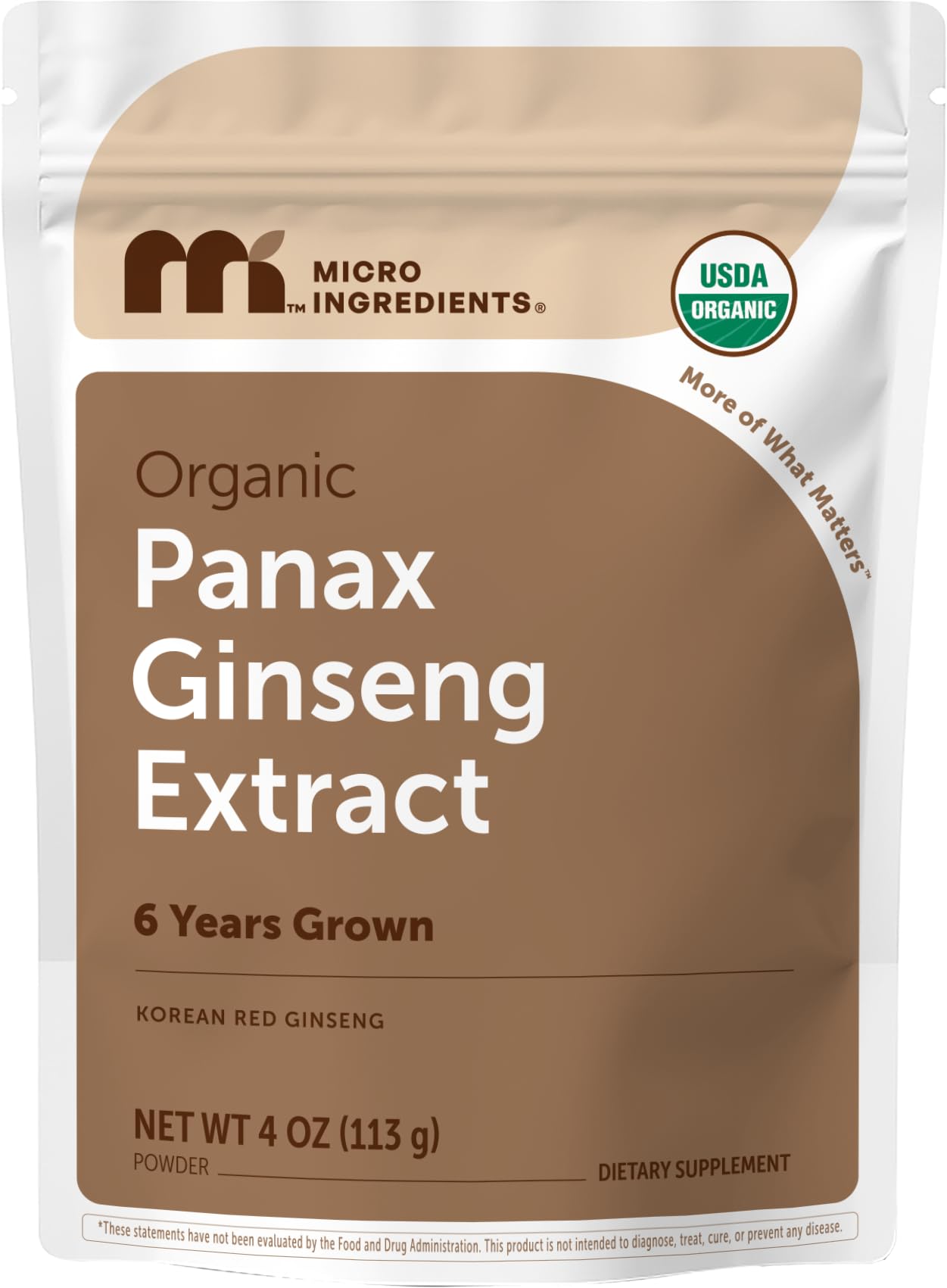 Micro Ingredients Ginseng Root Powder | Pure Plant-Based Formula

