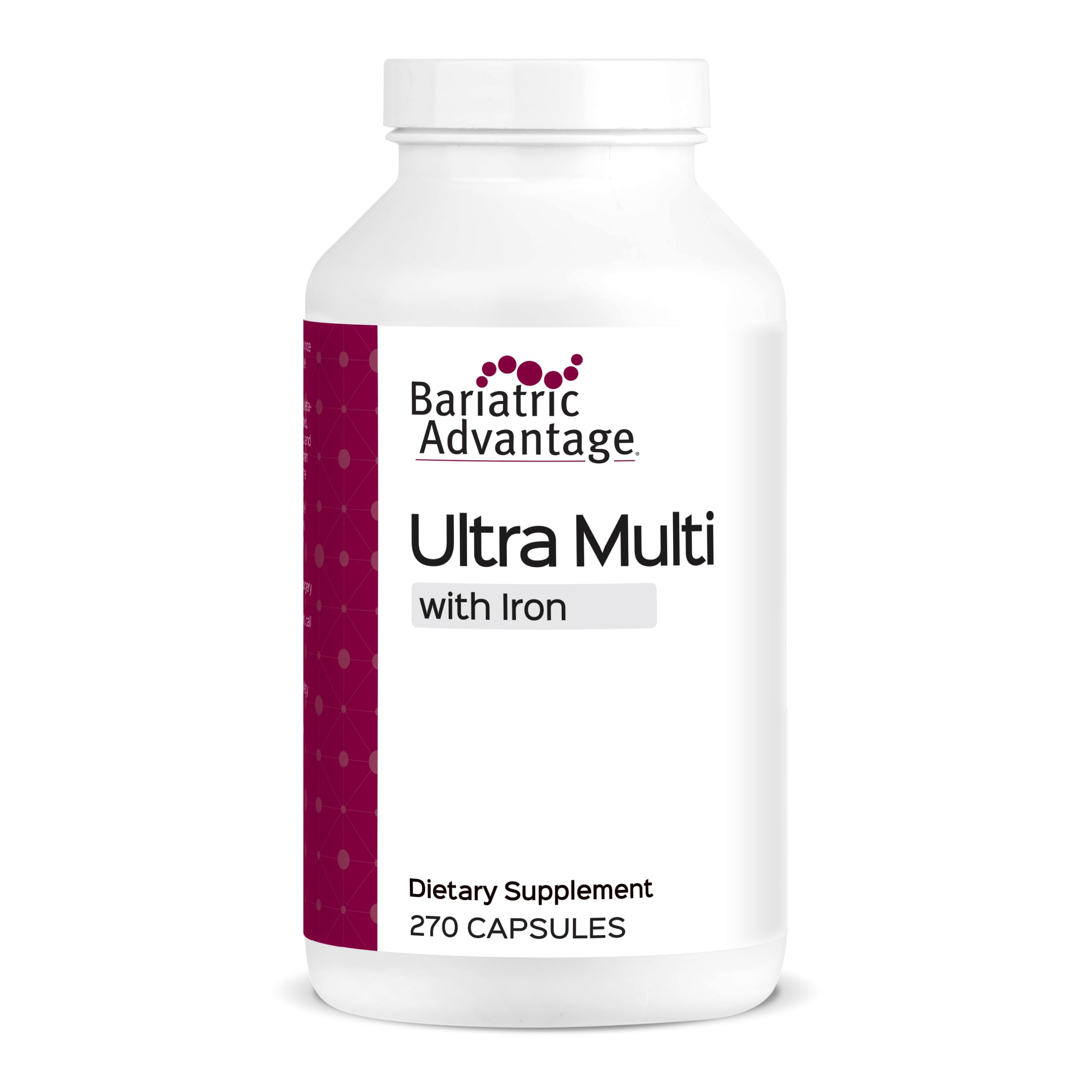 Bariatric Advantage Ultra Multivitamin Capsule for Post-Bariatric Nutrition