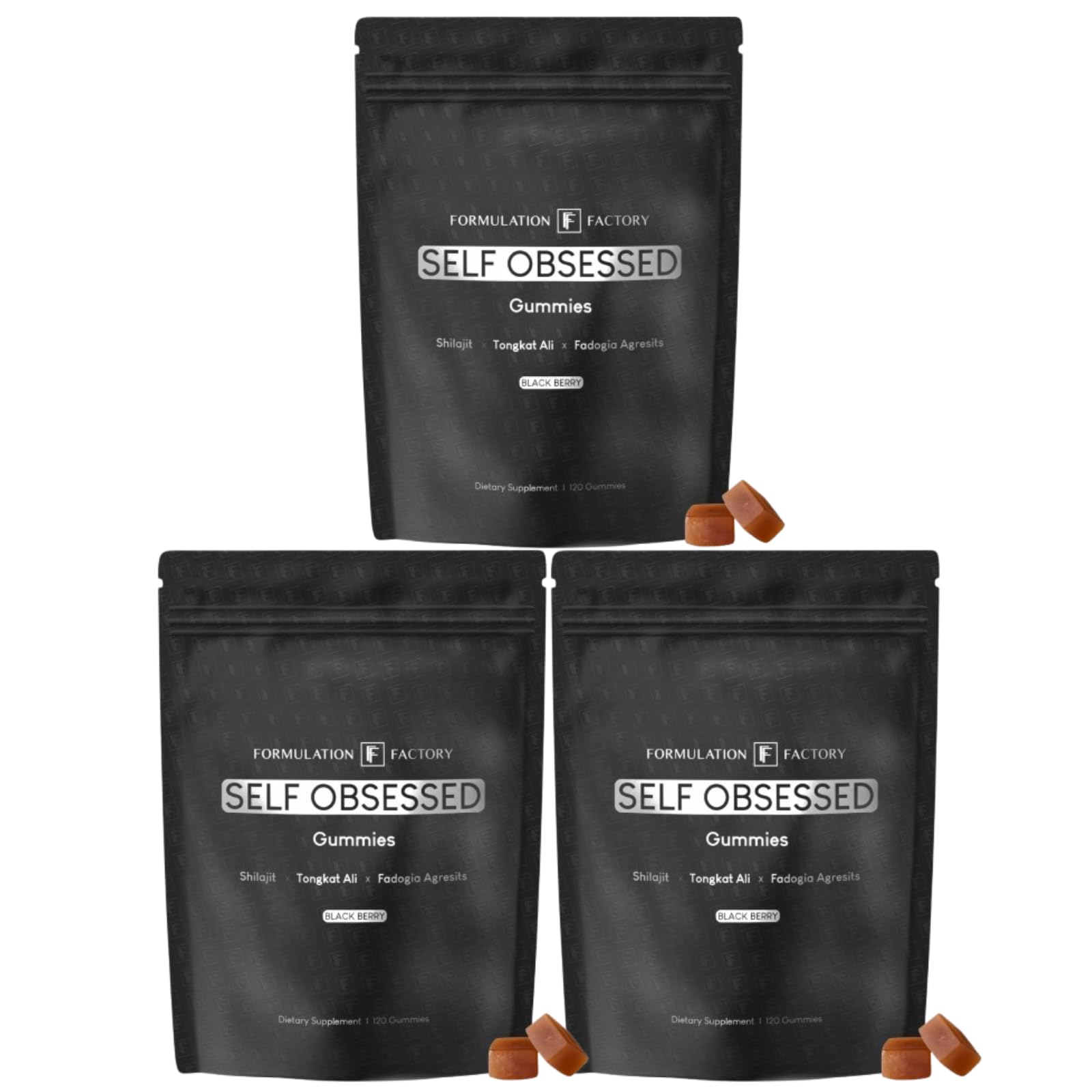 Formulation Factory Self Obsessed 10-in-1 Natural Testosterone Booster for Men