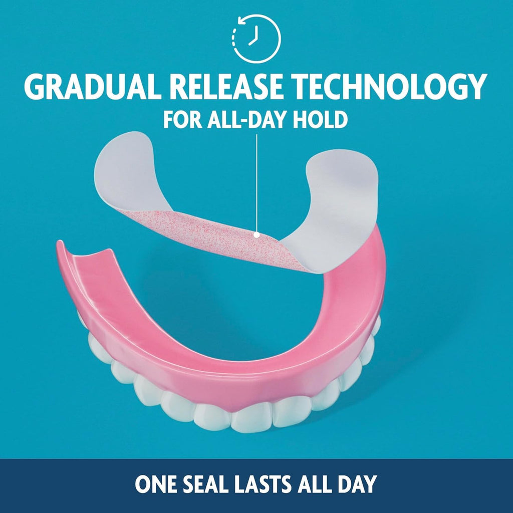 Sea-Bond Denture Adhesive Seals for Comfort

