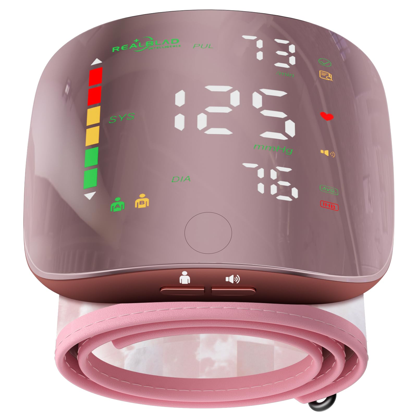 Blood Pressure Monitor for Home Use | One-Button

