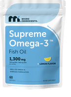 Micro Ingredients Omega-3 Fish Oil with Vitamin D3

