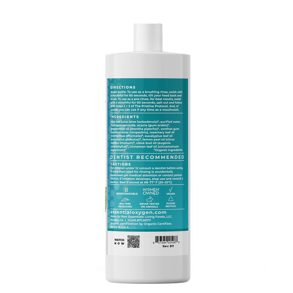 Essential Oxygen BR Organic Brushing Rinse - All Natural

