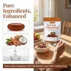 Metabolae Ceylon Cinnamon SoftGels with MCT Oil | Non-GMO

