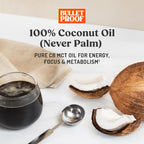 Bulletproof Brain Octane MCT Oil - Pure Coconut Oil for Keto

