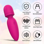 Fuwyiy Mini Massager – Cordless Handheld with 10 Modes

