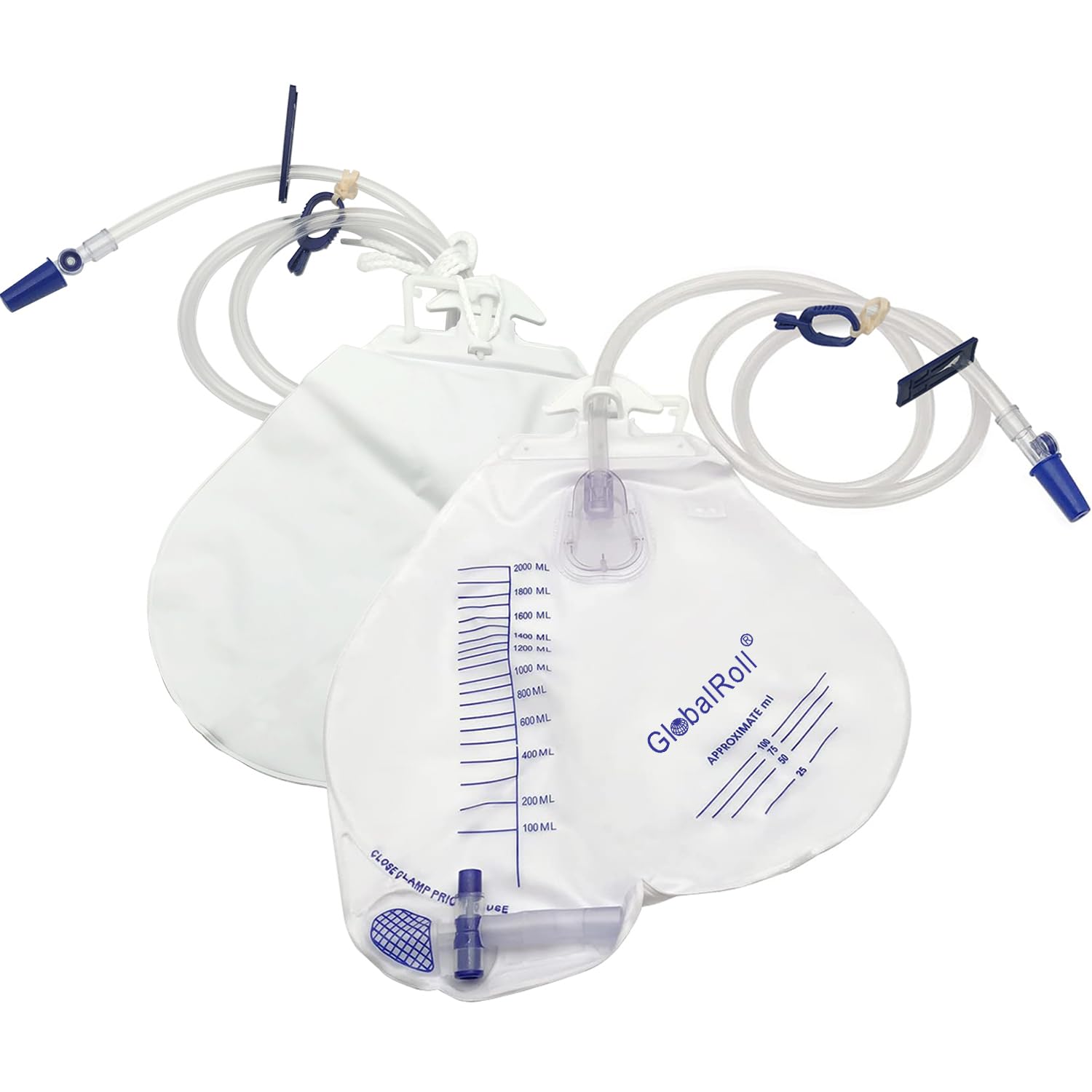 Urinary Drainage Bag with Anti-Reflux Chamber - Medical-Grade

