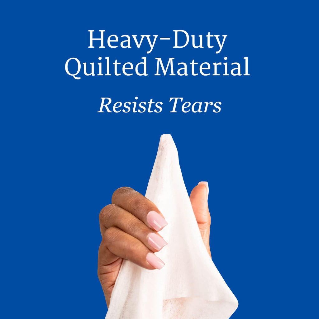NorthShore Heavy-Duty Quilted Wipes | Hypoallergenic

