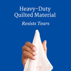NorthShore Heavy-Duty Quilted Wipes | Hypoallergenic

