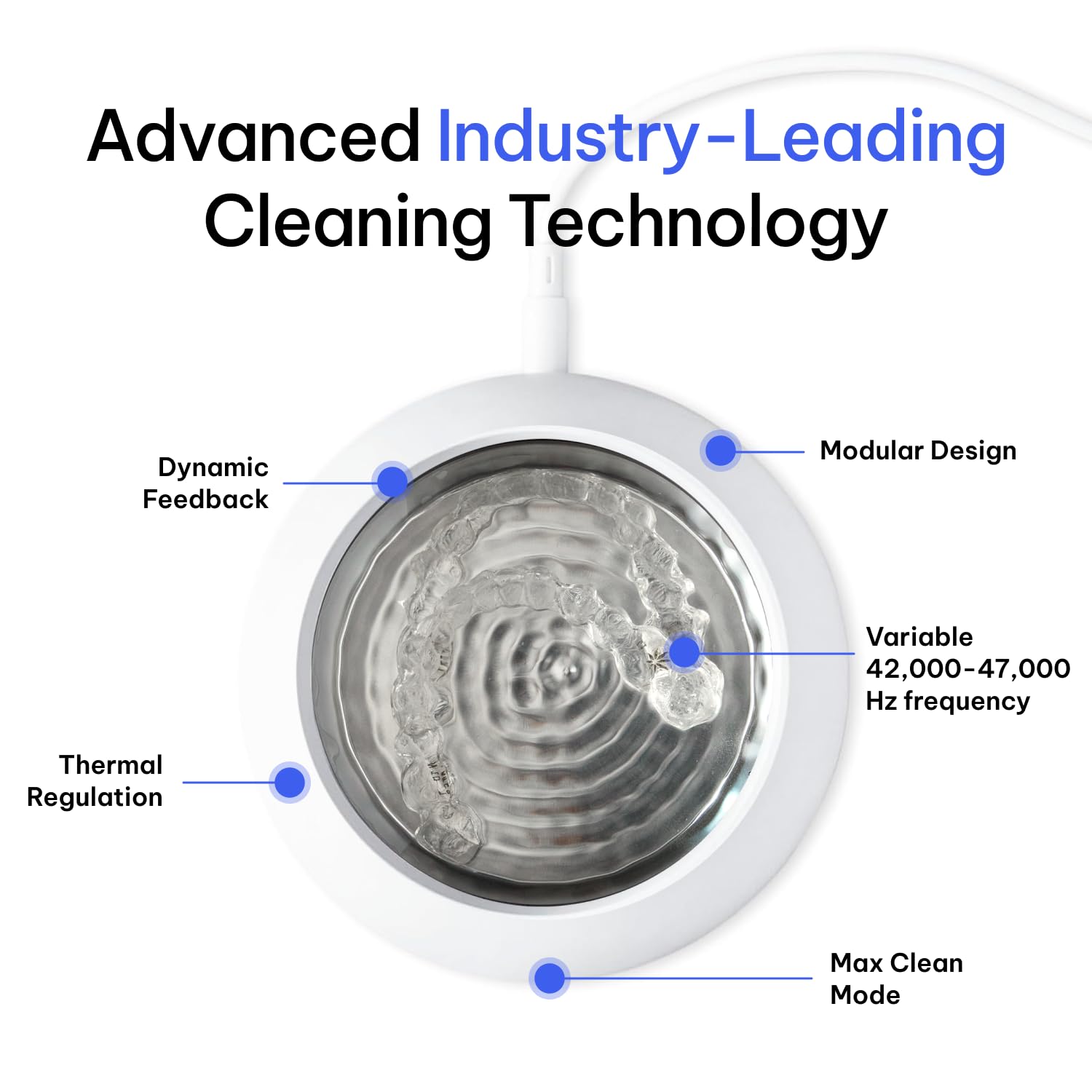 Ultrasonic Retainer Cleaner Zima Dental Pod PRO

