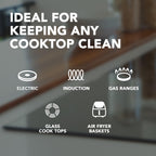 Weiman Glass & Ceramic Cooktop Cleaner Kit - Induction Safe

